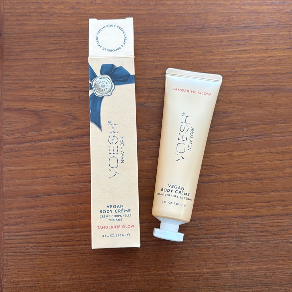 Voesh vegan body crème- tangerine glow 3 ounces